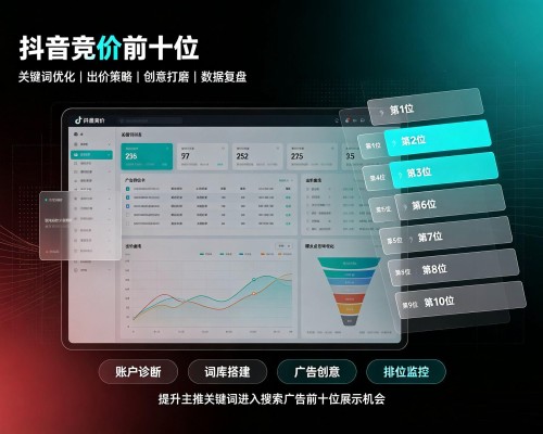 鹤岗抖音搜索竞价